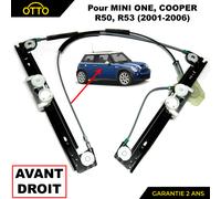 Alzacristallo Anteriore Destro Passeggero Per Mini One D S R50 R53 Cabriolet R52