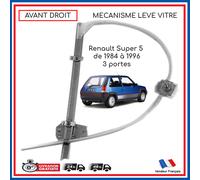 Alzacristallo Anteriore Destro per Renault Super 5 Gt Turbo 1.4 1.2 1.1 Gtl (3)