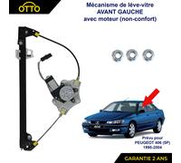 Alzacristallo Anteriore Sinistro con Motore Peugeot 406 Berlina E Break 95-04