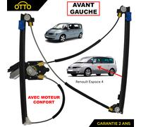 Alzacristallo Anteriore Sinistro Conduttore per Renault 4 IV (2002-2014) 2.2 DCI