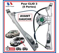 Alzacristallo Anteriore Sinistro Lato Conduttore per Clio III 5 Porte DCI Dal