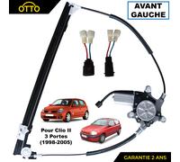 Alzacristallo Anteriore Sinistro Lato Conduttore Pinze per Clio 2 (3 Porte)