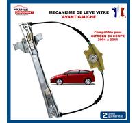 Alzacristallo Anteriore Sinistro per Citroën C4 Coupé (3 Porte) Di 2004 Per 2010