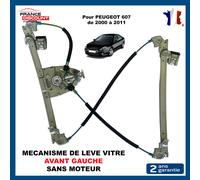 Alzacristallo Anteriore Sinistro per Peugeot 607 \ Comfort Impulso Sequenziale