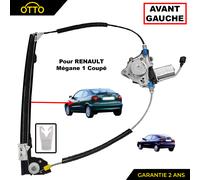 Alzacristallo Anteriore Sinistro per Renault Megane 1 Coupe 3 Porte