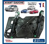 Alzacristallo Anteriore Sinistro Pinze per Volkswagen Golf 6 VI Idem 5K0837461B