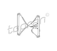 Alzacristallo anteriore Sx elettrico 111 715 TOPRAN per AUDI A3 Sportback