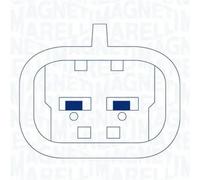 Alzacristalli MAGNETI MARELLI 350103130500 sinistro