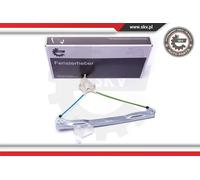 ESEN SKV Alzacristallo anteriore sinistro 51SKV141 elettrico per VW FOX Hatchback