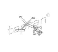 Alzacristallo anteriore Sx manuale 401 427 TOPRAN per MERCEDES-BENZ CLASSE E