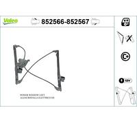 VALEO 852566 Alzacristallo
