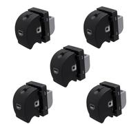 Alzacristallo Comando Per A4 B6 2003-2005 8ED 959 855 8ED 959 855B Pulsante Interruttore Elettrico Alzacristalli Auto Alzavetro Pulsantiera(5Pcs Right Switch)