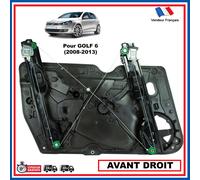 Alzacristallo Destra senza Motore per Golf VI 6 1.2 1.4 1.6 2.0 TSI Tdi TFSI
