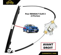 Alzacristallo Anteriore Destro Passeggero Pinze per Clio II 7700842246