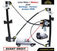 Alzacristallo Elettrico Anteriore Destro Pinze per Citroen Berlingo E Peugeot