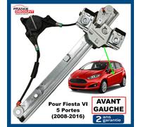 Alzacristallo Vetro senza Motore Anteriore Sinistro per Fiesta 5 Porte