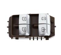 alzacristallo elettrico auto Compatibile Con Benz Per S550e S600 S63 | Per Per AMG 2015-2017 Auto Interruttore Controllo Alzacristallo Elettrico Pulsante Regolatore Marrone Nero Beige(Brown)