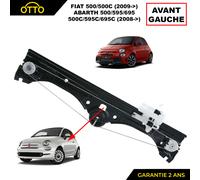 Meccanismo per Alzacristallo Anteriore Sinistro Conduttore Compatibile Con Fiat