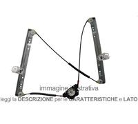 Alzavetro Alzacristalli Anteriore per Ford Fiesta 2002-2008 3 Porte Sinistro