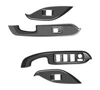 Alzacristallo Interruttore Controllo Per Toyota Per Voxy 2022 Console Auto Telaio Interno Finestra Vetro Sollevamento Pulsante Pannello Copertura Adesivo Fibra Di Carbonio Bracciolo Porta