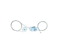 Alzacristallo Kit Di Riparazione Alzacristalli Per Mercedes W124 E200 1986-1995, Porta Posteriore Sinistra O Destra 1247300346 Pulsante Alzacristalli(Posteriore sinistro)