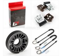Alzacristallo Kit Riparazione con Metallo Slider Ant Dx per VW Golf MK4 2/3 Dr