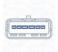 Alzacristallo MAGNETI MARELLI 350103721000 per RENAULT SCÉNIC 1.5 dCi (JM1E)