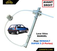 Meccanismo Alzacristalli Anteriore Destro Compatibile Renault Super 5 3) 1984 A