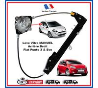 Meccanismo Alzacristallo Manuale Posteriore Destro PUNTO EVO & Grande 51723323