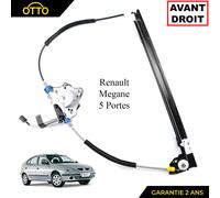 Alzacristallo Passeggero + Motore Anteriore Destro per Renault Megane 1 (5