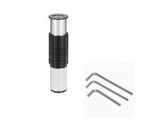Alzacristallo per forcella della bicicletta, per forcelle anteriori standard, altezza regolabile da 3 mm a 50 mm (nero+strumento)