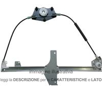 Alzavetro Alzacristalli per Peugeot 307 5 Porte 2001-2007 Anteriore Destro