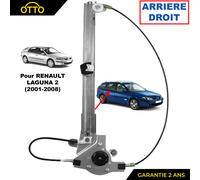 Meccanismo Alzacristallo Posteriore Destra per Renault Laguna 2 Berlina Estate