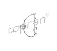 Alzacristallo posteriore Dx manuale 103 594 TOPRAN per VW PASSAT B3/B4