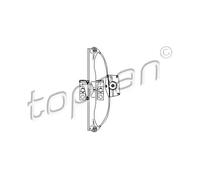 Alzacristallo posteriore Sx elettrico 113 511 TOPRAN per AUDI A3 Sportback