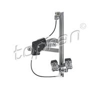 Alzacristallo posteriore Sx elettrico 114 711 TOPRAN per SKODA OCTAVIA I