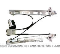 Alzacristallo Renault Megane Ii 2006-2008 Anteriore Elettrico 5 Porte Sinistro
