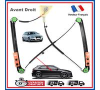 Per Audi A3 S3 8P (2 Porte) Meccanismo Alzacristallo Anteriore Destro =