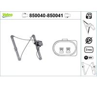 Alzacristallo VALEO 850040 BMW Série 3 2.0 320 d