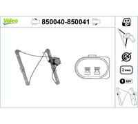 Alzacristallo VALEO 850041 per BMW Série 3 2.0 320 d