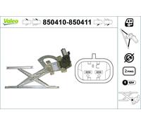 VALEO 850410 Alzacristallo