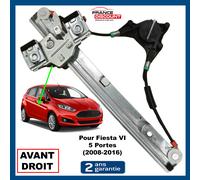 Alzacristallo Elettrico Anteriore Destro Passeggero per Fiesta VI 5 Ante 1837993