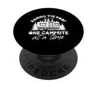 Alzando Il Tetto Un Campeggio Alla Volta Pop-Up Camper PopSockets PopGrip Adesivo