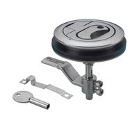 Alzapagliolo inox + serratura - 1 PZ Osculati - 38.152.21 - 3815221