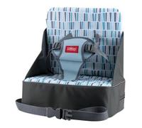 Nuby - Seggiolino rialzato per viaggi - mobile per bambini piccoli - Borsa da viaggio trasformabile in seggiolino - Con spazio per biberon, pannolini e altro - 6+ mesi