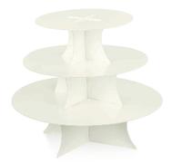 Alzata 3 piani per esposizione bomboniere torta made in Italy cm 33x29