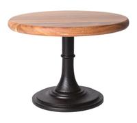 Alzata Alta in Legno per Dolci e Frutta, Design Semplice