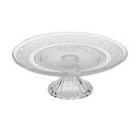 Alzata alzatina vetro centrotavola buffet dolci patisserie torte bar hotel 29 cm