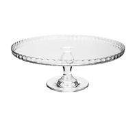 Alzata Buffet Vetro Trasparente 32 cm Senza Campana - Pasabache - Dolci Hotel