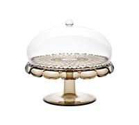 Guzzini - Vanity, alzata con campana, fumo, in Bio-based SAN e Bio-based SMMA - TERRA